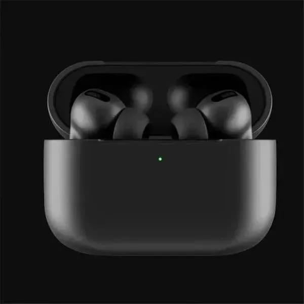 Black Wireless Earbuds with Charging Case